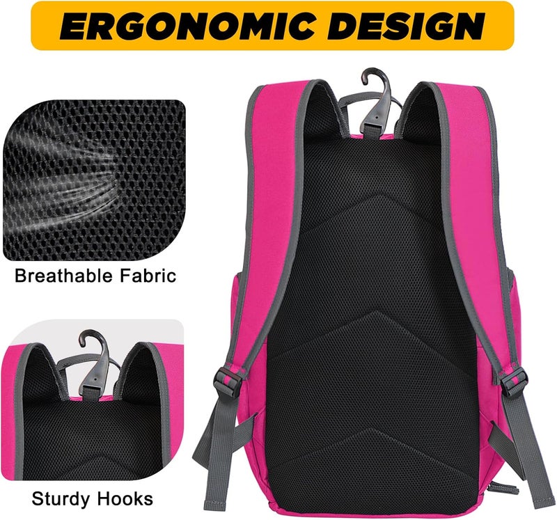 Goloni Basketball Backpack,Large Sports Bag with Ball Compartment & Shoe Compartment for Basketball, Soccer, Volleyball,Gym - Image 5